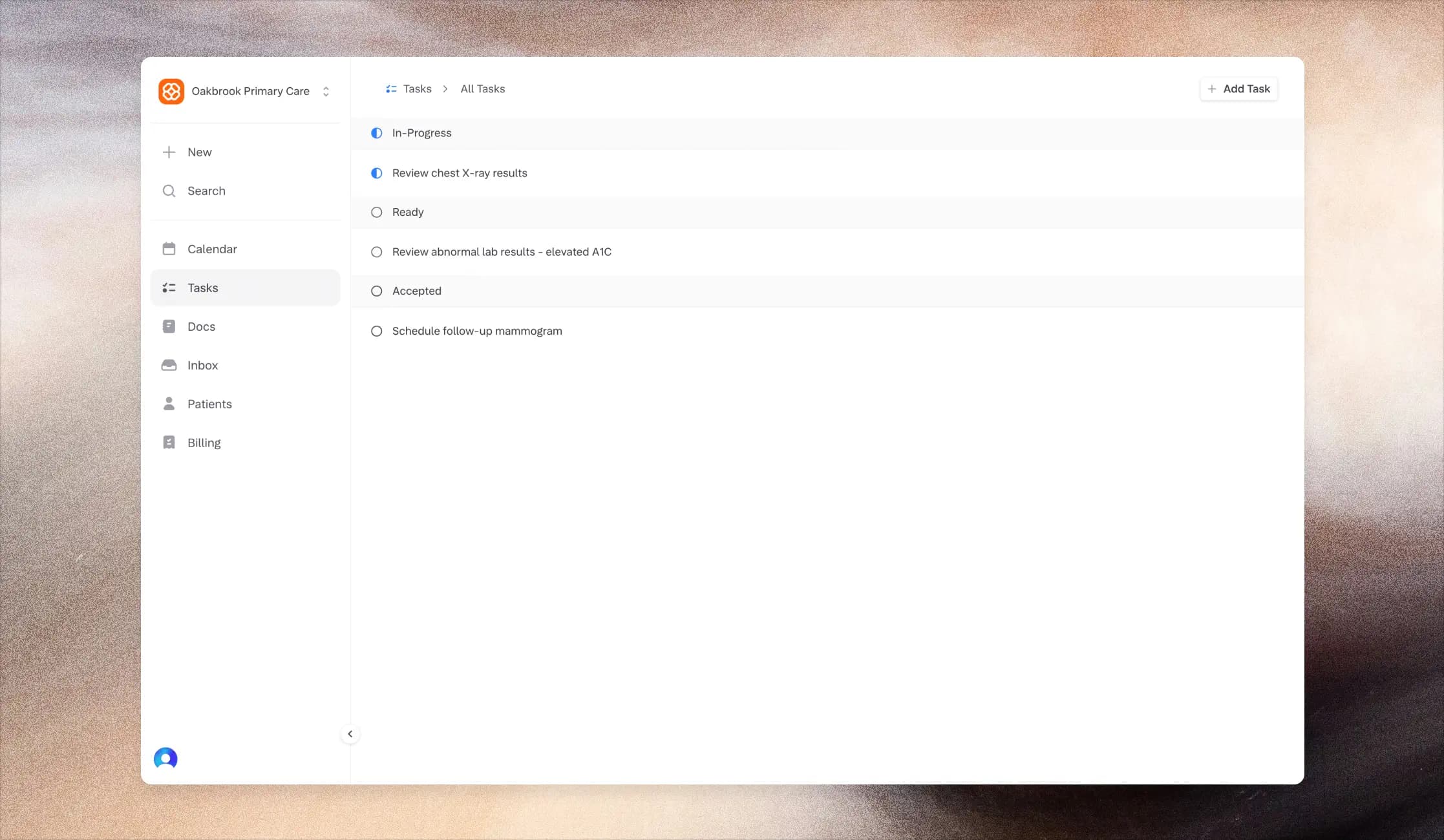 Tasks